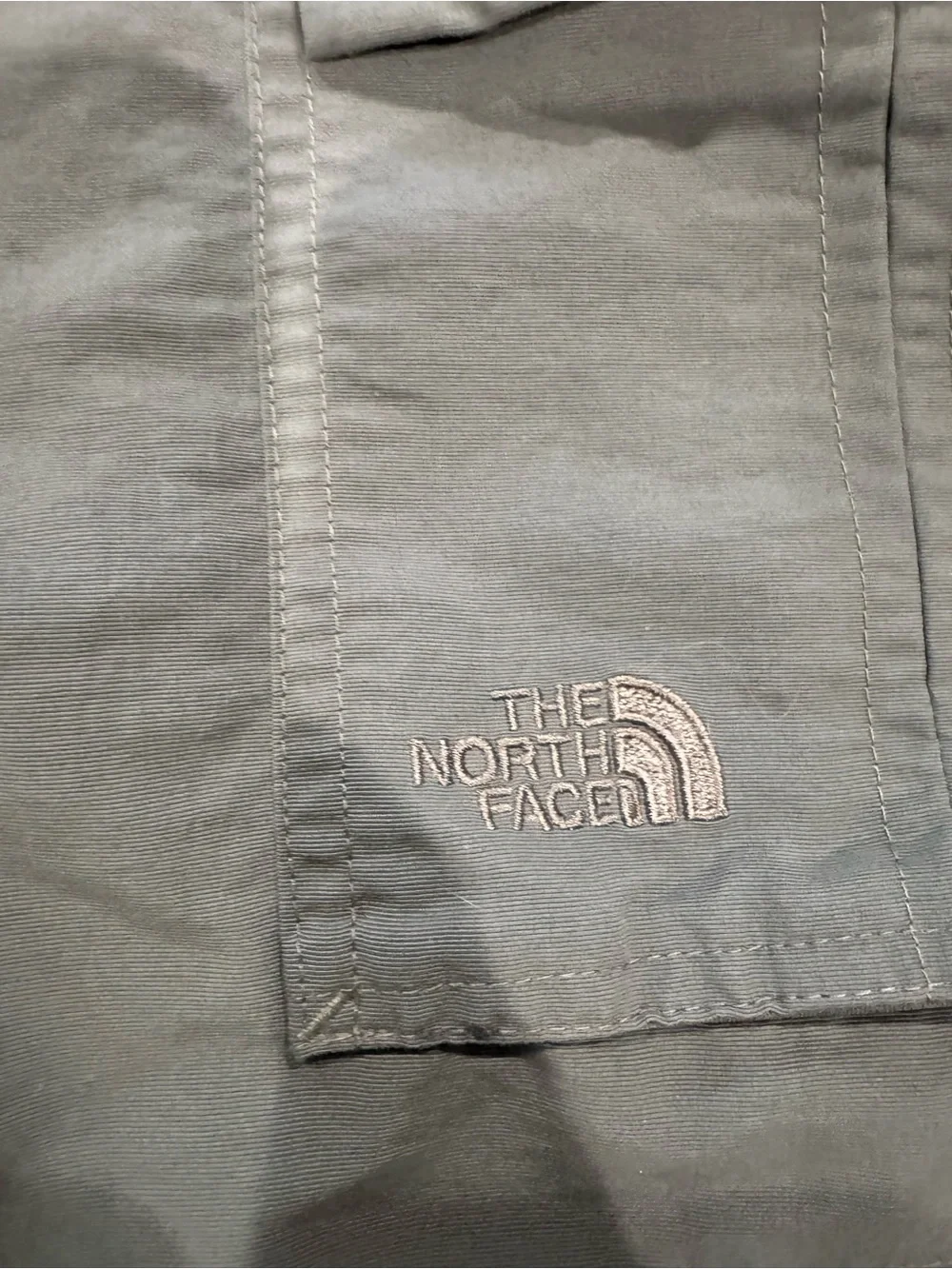 The North Face Men's Olive Cargo Shorts with Webbing Belt